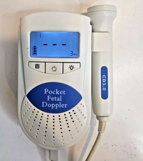 CONTEC Sonoline B Baby Pocket Fetal Doppler Heart Monitor Ultrasound  Works