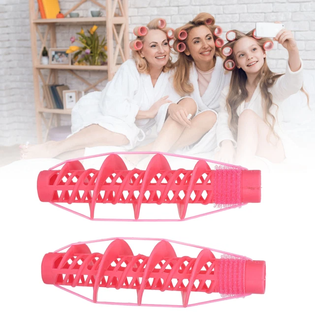 20x Rodillos de Cabello Rodillos Espirales Reutilizables Peluquería Rizado Herramienta de Peinado TDM