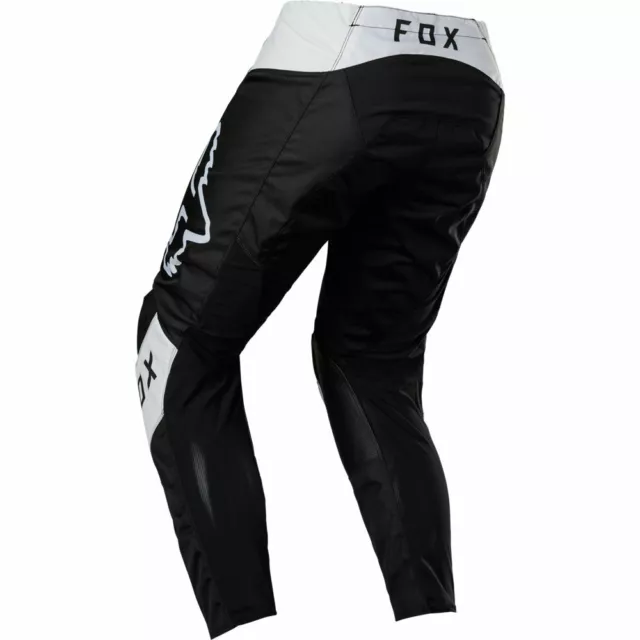 Fox Completo 180 Lux Nero/Bianco Pant.38 Mag. 2Xl Cross Enduro Mtb 3