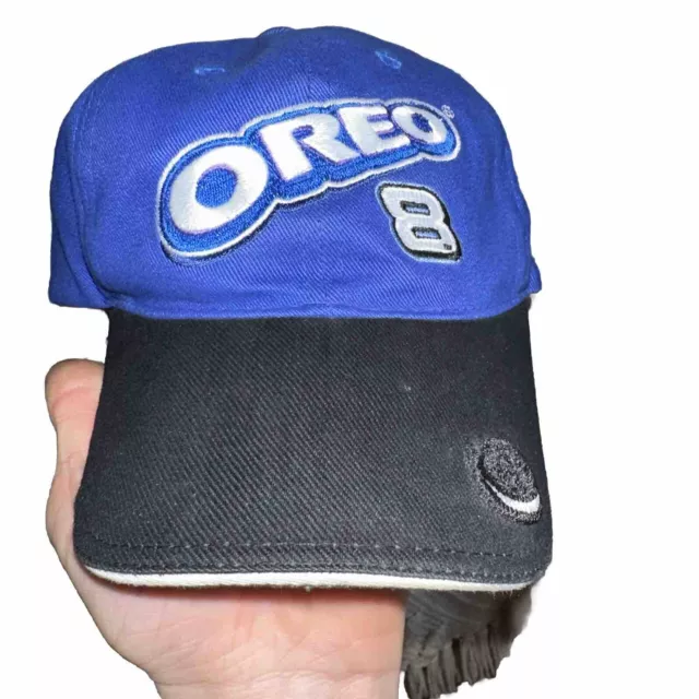 Chase Authentics Baseball Hat Royal Blue Black Dale Jr Oreo Logo Racing Nascar