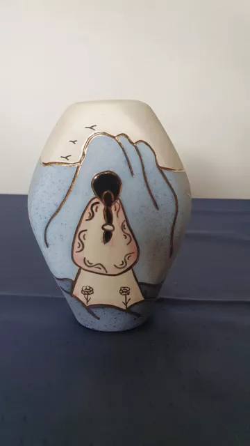 Sehr dekorative Design Vase aus unbekannter Herstellung