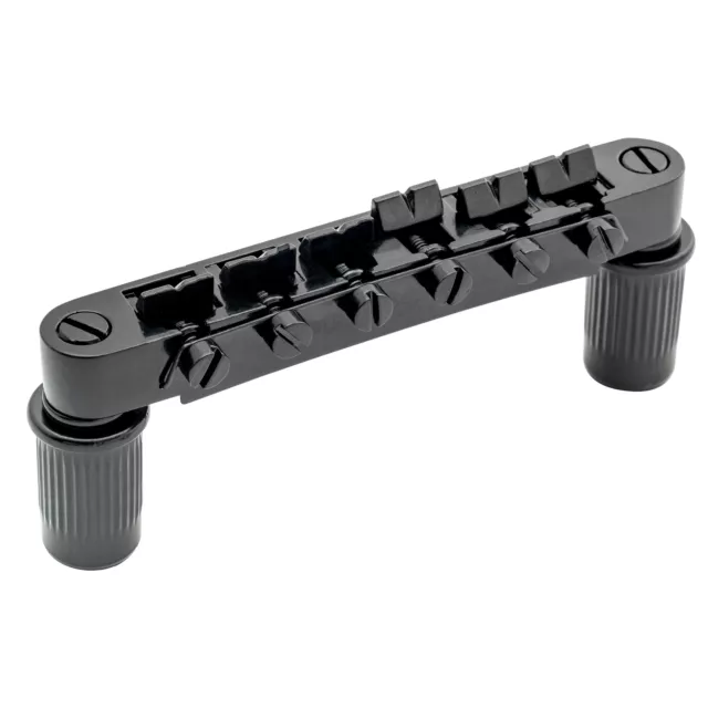 Musiclily Black ABR-1 Tune-O-Matic Bridge For Les Paul LP Epiphone Guitar