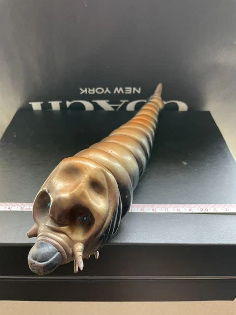 Figurine Bandai Mothra Larva 2004 – 10in, Godzilla Kaiju, Sofubi Vinyl – Occasion