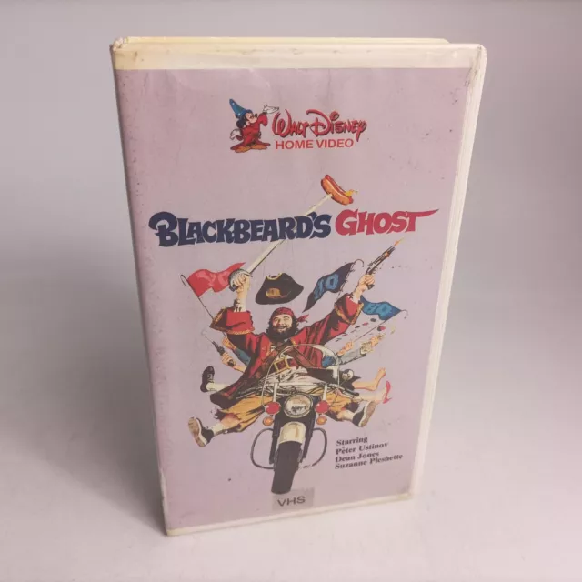 BLACKBEARD'S GHOST VHS Video (1984) Pre-Certificate [G+] Walt Disney