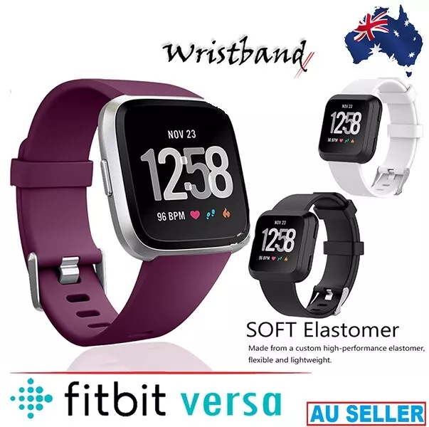 For Fitbit Versa 2 Replacement Silicone Wrist Strap Wristband Sports Watch Band