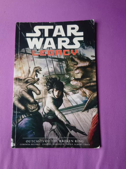 Star Wars Legacy Volume 2 Book 2 Outcasts Of The Broken Ring Comic Book TPB