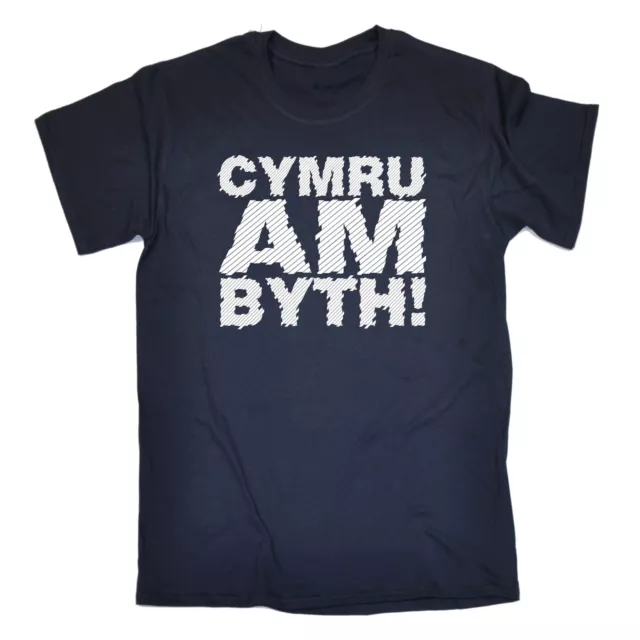 Cymru Am Byth MENS T-SHIRT tee birthday gift welsh wales patriotic team funny