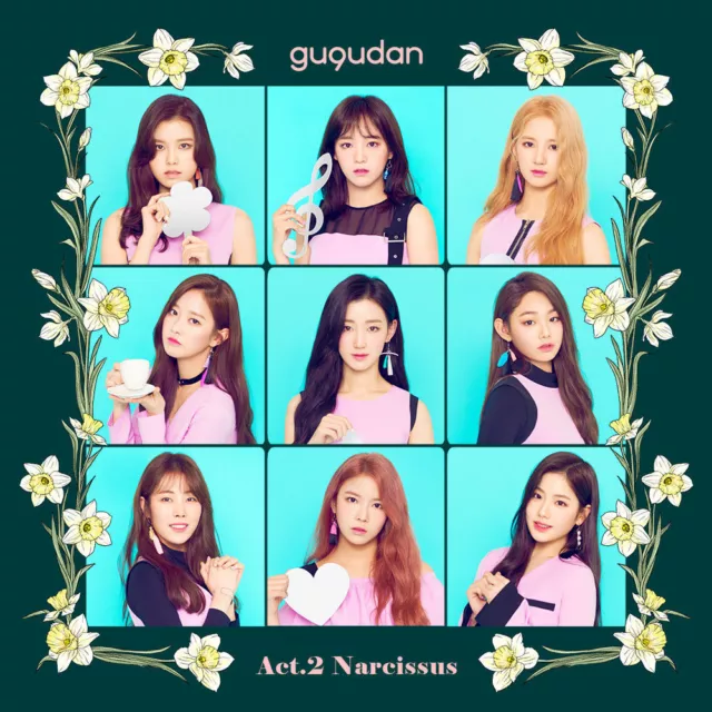 GUGUDAN [ACT.2 NARCISSUS] 2nd Mini Album CD+Photobook+2p Photocard K-POP SEALED