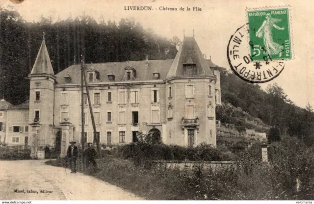 8437 cpa 54 Liverdun - Château de la Flie