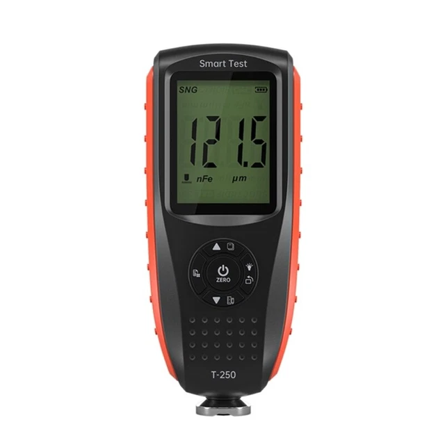 Paint Detector Thickness Gauge Electroplate Metal LCD Meter Automotive Coating