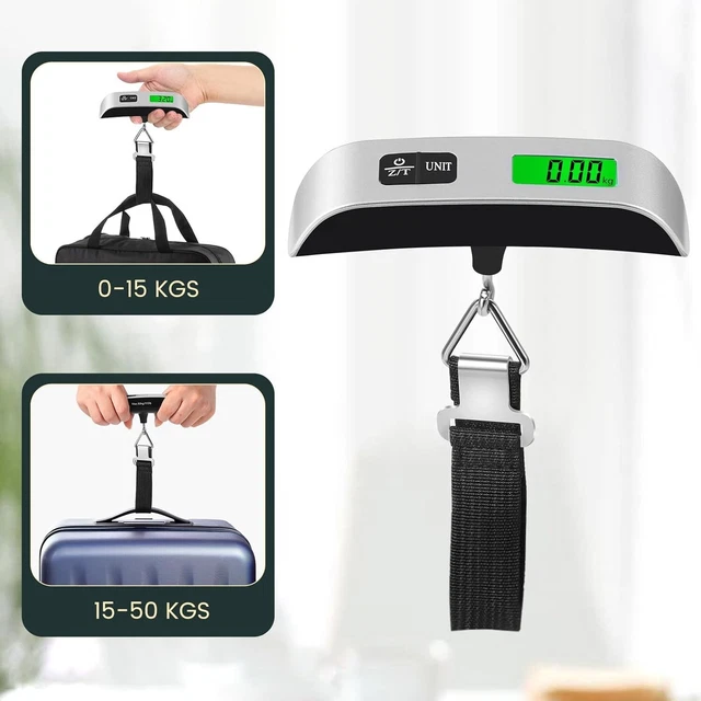 Balance De Voyage Numérique - Pèse-bagages Portable Pour Valises Et Sacs à Dos