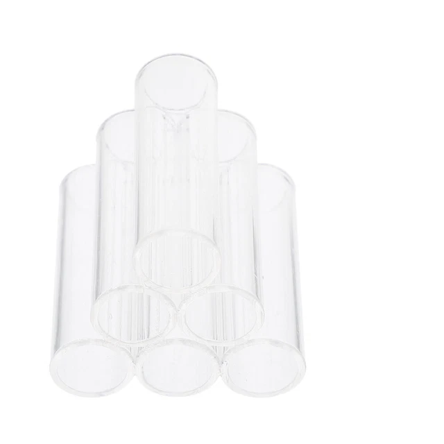 SHRIMP CAVE PIPE Crystal House Acrylic Shelter Habitat Pipeline £5.45