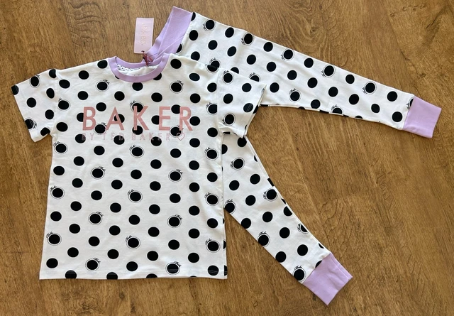 BNWT Ted Baker 9-10 years top leggings outfit floral set New spots pyjamas
