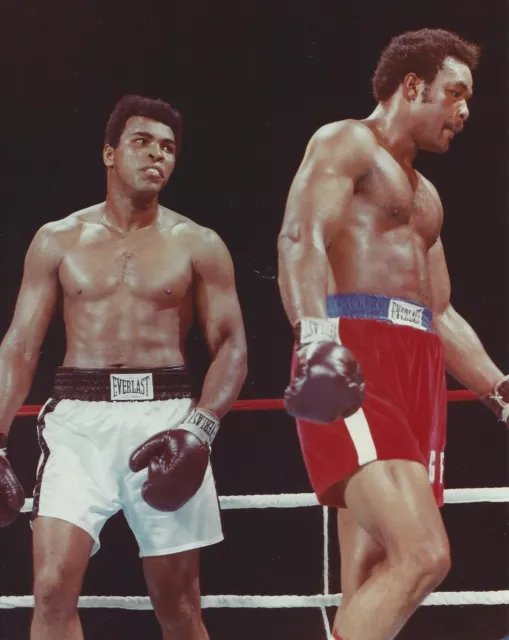 Muhammad Ali Vs George Foreman 8x10 Picture Celebrity Print