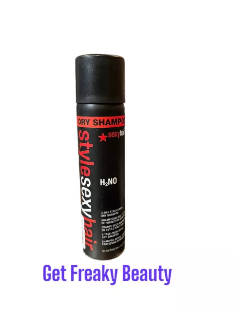 5.1 oz. Style Sexy Hair H2No 3-Day Style Saver Dry Shampoo. 175ml. FREE SHIPPING