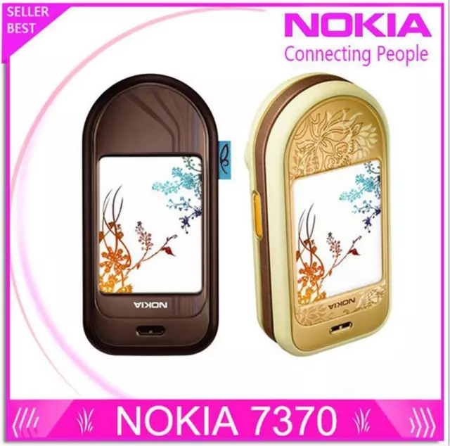 Nokia 7370 Bluetooth 1.3MP 2G GSM 900 / 1800 / 1900 2" FM Radio Music Cell phone