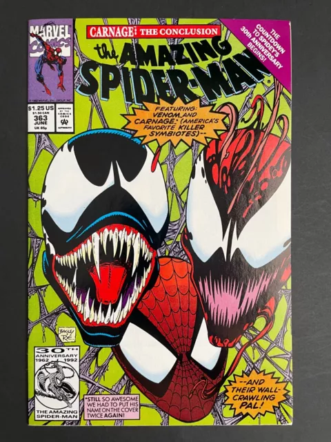 Amazing Spider-Man #363 - Venom Carnage (011) Marvel 1992 Comics NM
