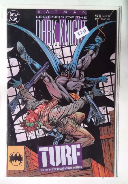 Batman: Legends of the Dark Knight #45 DC Comics (1993) NM- 1st Print Comic Book
