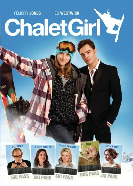 Chalet Girl (DVD) Felicity Jones Bill Nighy Ed Westwick Brooke Shields