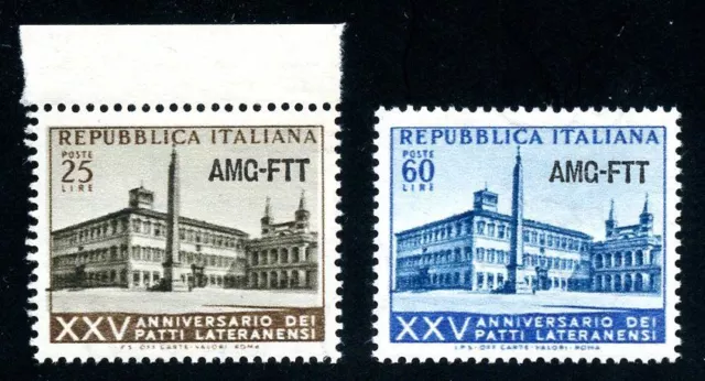 AMG Free Territory of Trieste (FTT) Scott 194-195 MNH