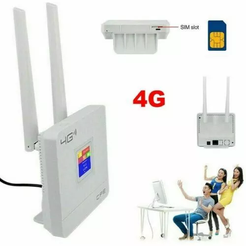 Modem Portatile Wireless Wifi Router 4G Lte Cpe Mobile Hotspot Lan Internet Sim
