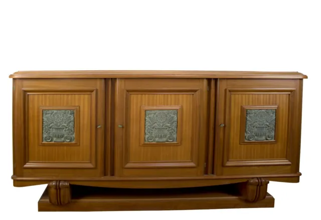 FRENCH ART DECO MODERNIST large SIDEBOARD JEAN DESNOS