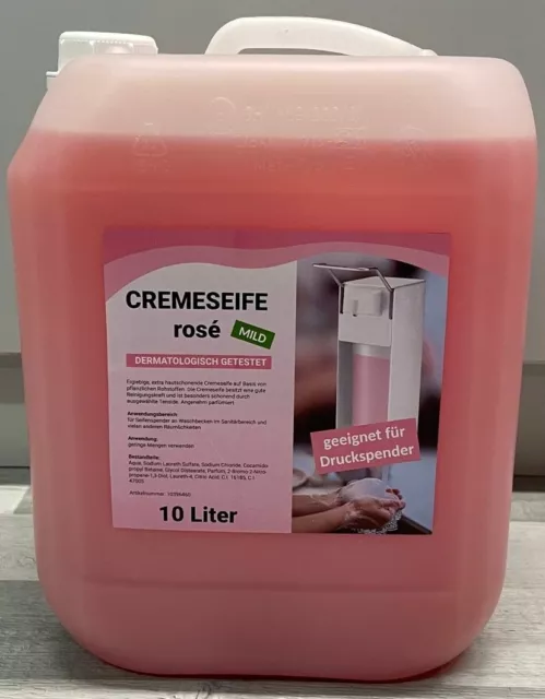 10L Seife Flüssigseife Handseife auch für Seifenspender 10 Liter Seifencreme