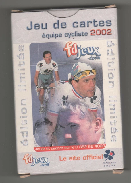 JEU DE CARTES : ÉQUIPE CYCLISTE - FDJEUX - NEUF sous BLISTER - VÉLO - FDJ