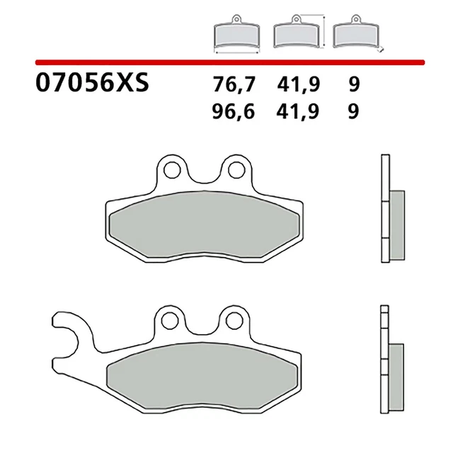 KIT PASTIGLIE ANTERIORE POSTERIORE FRENO FERODO PIAGGIO VESPA