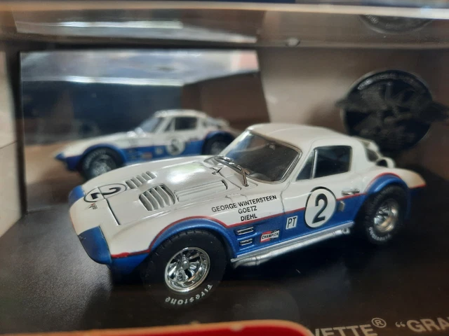 Miniature Eagle 1/43 – Chevrolet Corvette Grand Sport Roadster 1966 Bridgehampton