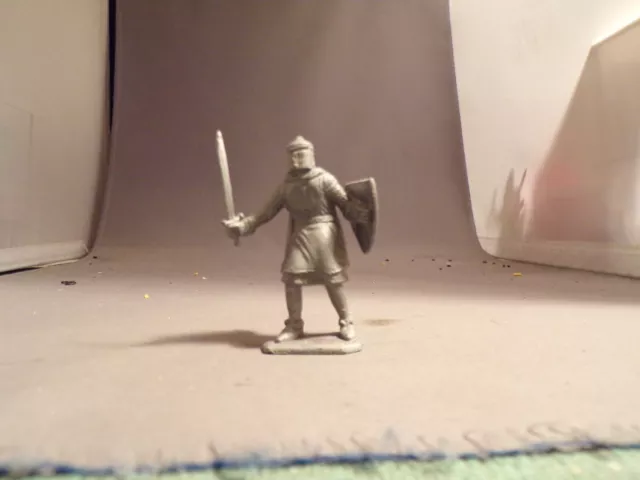 Marx 60mm Prince Valiant Character Figure Black Knight No Tassel
