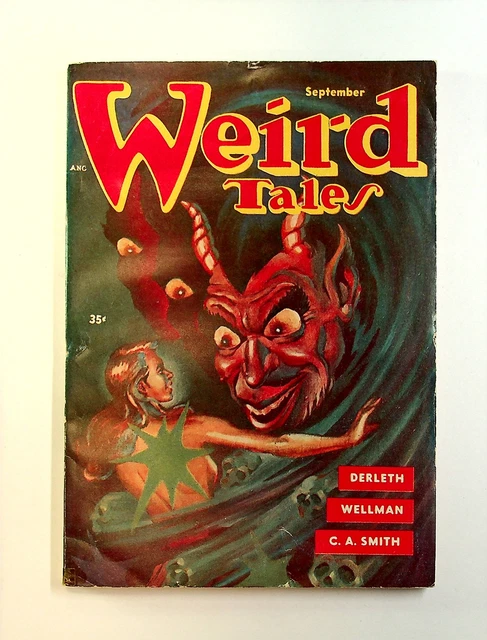Weird Tales Pulp 1st Series Sep 1953 Vol. 45 #4 FN
