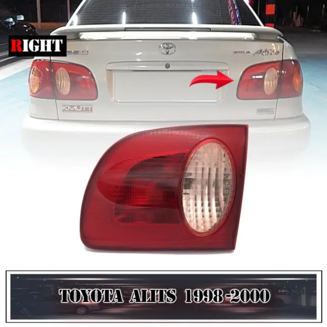 Right Rear Reflector Inner Tail Lamp For Toyota Corolla AE112 Sedan 1996-2002