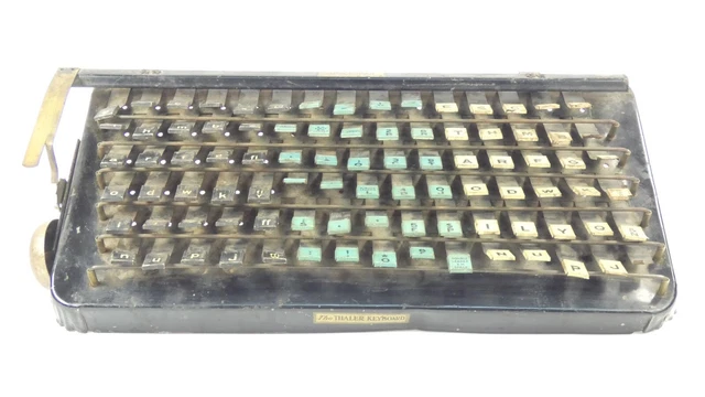 The Thaler Keyboard Año 1921