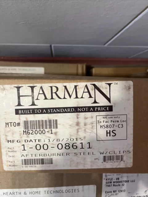 Harman Afterburner Steel W/clips