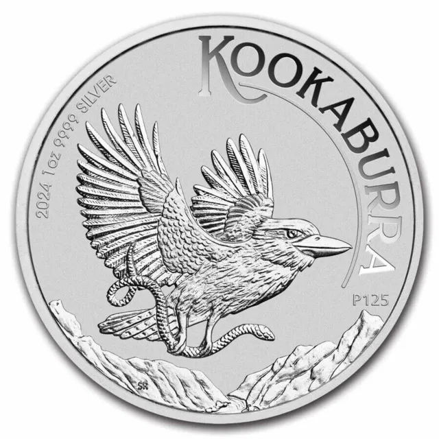 2024 - 1 oz PERTH MINT KOOKABURRA AUSTRALIA Coin 1 oz.9999 Fine Silver IN STOCK