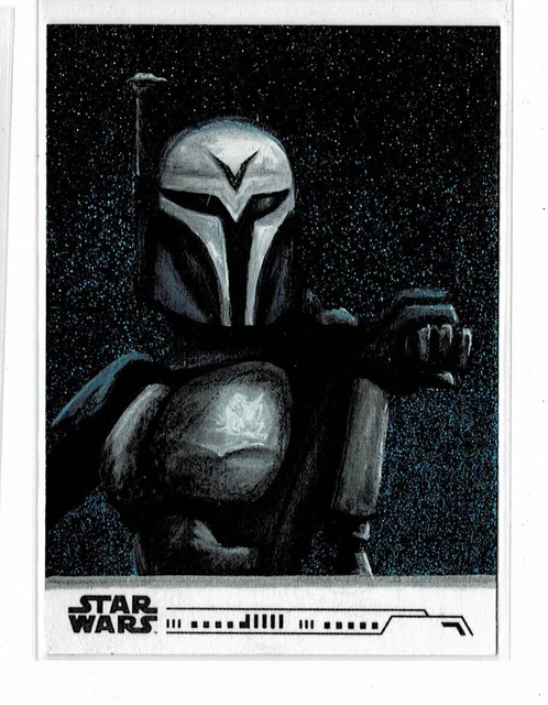 Topps Star Wars 1/1 Sketch Card by Ashley Marsh (KD)