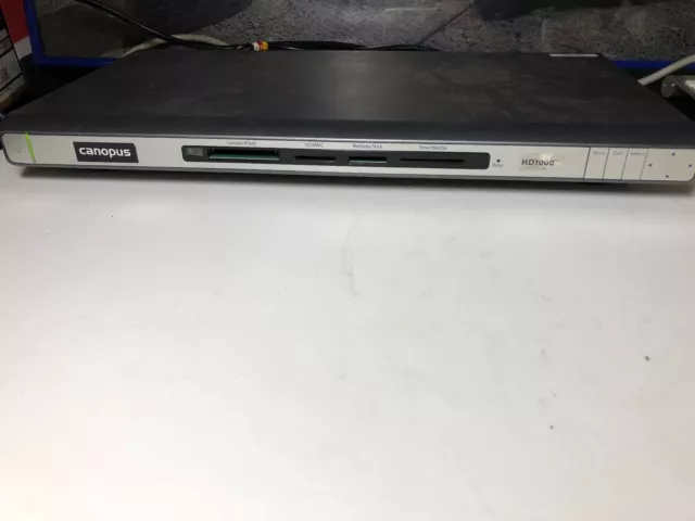 Carte D'Acquisition Vidéo CANOPUS EDIUS SD - Modèle RX1 - PCI 66 Slot - SD SDI (Sans Carte RS422)