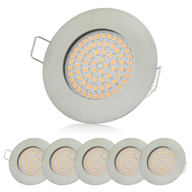 Led Einbaustrahler Flach 230V deckenspot Decken leuchte Einbauspots Strahler