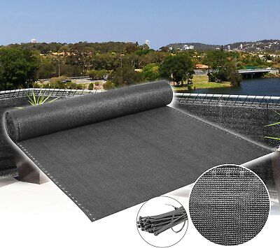 Zaunblende Sichtschutz 150 g/m² Tennisnetz mit Zubehör Staubschutz Größe wählbar