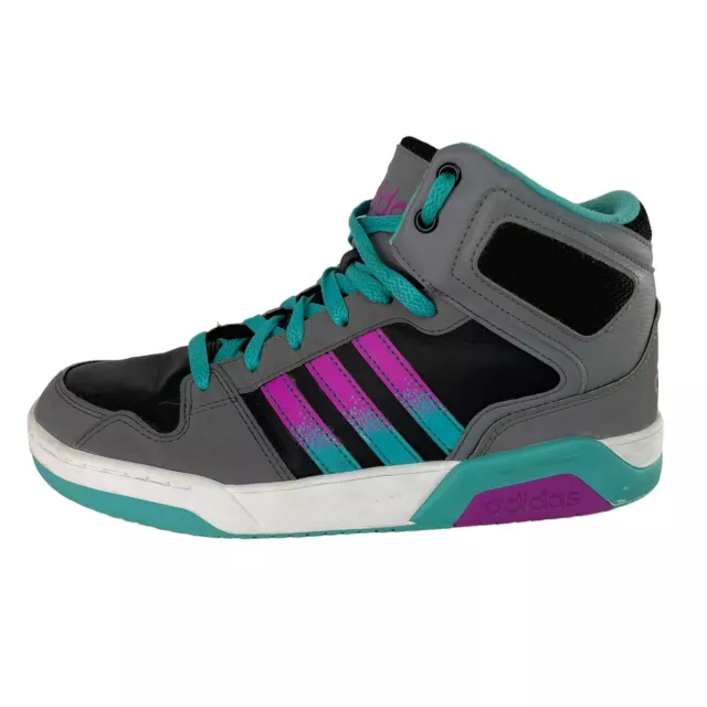 ADIDAS SHOES YOUTH 5 Neo Raleigh Basketball Athletic Black Leather