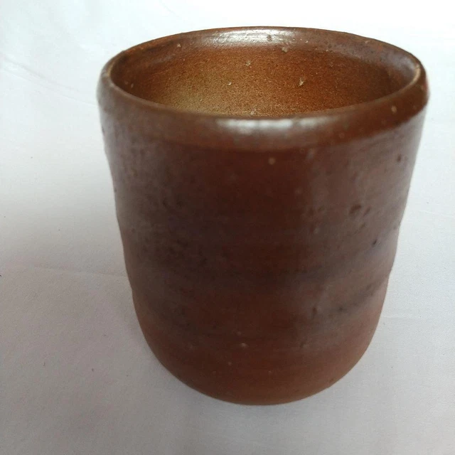 Bizen Ware Teacup, Kaneshigetoshi Toen, Hiroshi Sue