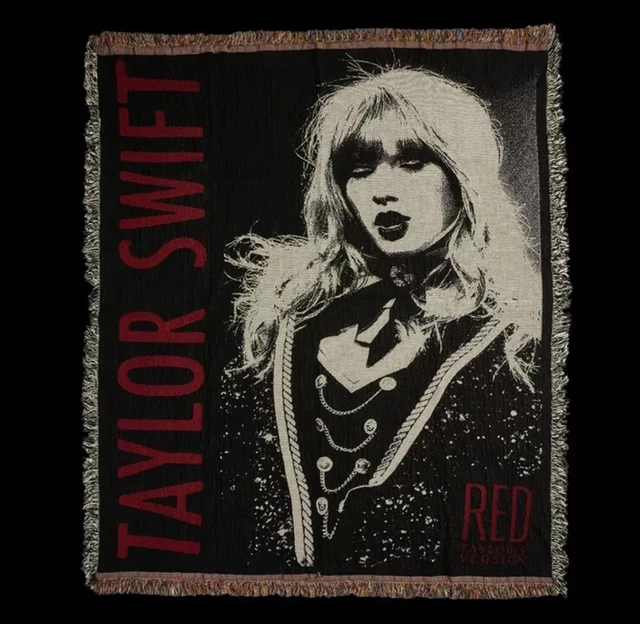 【新品】Taylor Swift Red Live Photo Blanket 新品】Taylor Swift Red Live Photo Blanket