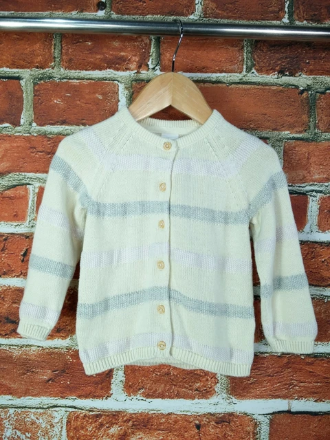 Cardigan Abito Bambina Età 6-9 Mesi John Lewis Next M&S Maglione 74Cm 2