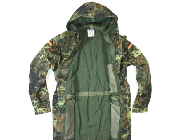 Neu Original Bundeswehr Parka Mit Futter Flecktarn Bw Feldparka Nato Angeln 3