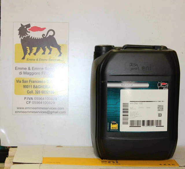 Oil Hydraulic Eni Oso 100 Length KG 18 (Oil for Systems Hydraulic)