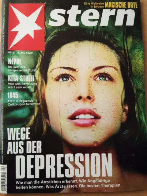 STERN Magazin Nr.20 2015 - Wege aus der Depression| 1945 Kriegsende| Nepal| KITA