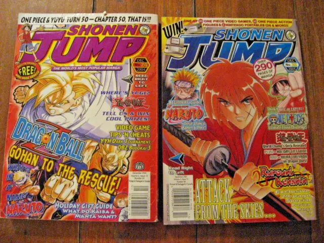 Great Mag for Leap Year! Shonen Jump December 2004 & December 2005
