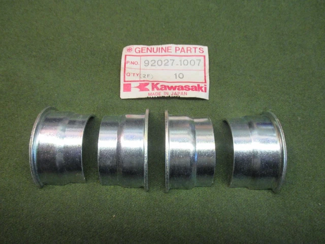 Kawasaki Kz400 Kz440 Muffler Collar Set Of 4 Nos Oem 92027-1007