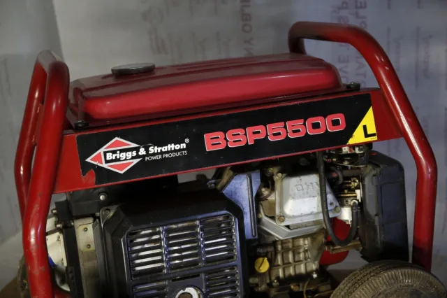 Briggs and Stratton BSP 5500L  9 HP Petrol Generator